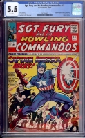 Sgt. Fury and His Howling Commandos #13 CGC 5.5 ow