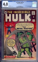 Incredible Hulk #6 CGC 4.0 ow