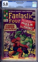 Fantastic Four #25 CGC 5.0 ow/w