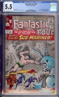 Fantastic Four #33 CGC 5.5 ow/w