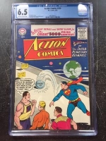 Action Comics #220 CGC 6.5 ow/w