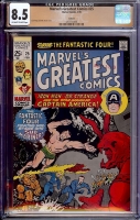 Marvel's Greatest Comics #25 CGC 8.5 ow/w Oakland