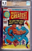Marvel's Greatest Comics #32 CGC 9.2 w Oakland