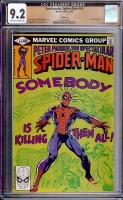 Spectacular Spider-Man #44 CGC 9.2 ow/w Winnipeg