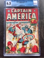 Captain America Comics #25 CGC 6.5 cr/ow