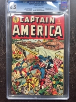 Captain America Comics #41 CGC 6.5 ow/w