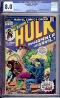 Incredible Hulk #182 CGC 8.0 ow