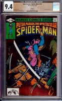 Spectacular Spider-Man #54 CGC 9.4 ow/w Winnipeg
