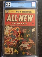 All New Comics #9 CGC 3.0 ow/w