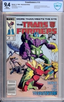 Transformers #10 CBCS 9.4 w Newsstand Edition