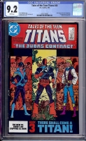 Tales of the Teen Titans #44 CGC 9.2 w