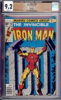 Iron Man #100 CGC 9.2 ow Winnipeg