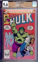 Incredible Hulk #264 CGC 9.6 ow/w Winnipeg