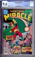Mister Miracle #20 CGC 9.6 w