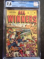 All Winners Comics #15 CGC 7.5 ow