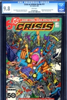 Crisis on Infinite Earths #12 CGC 9.8 w
