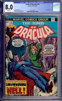 Tomb of Dracula #19 CGC 8.0 w