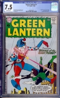 Green Lantern #1 CGC 7.5 ow