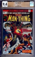 Man-Thing #11 CGC 9.4 w Winnipeg