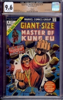 Giant-Size Master of Kung Fu #1 CGC 9.6 w Winnipeg
