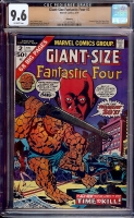 Giant-Size Fantastic Four #2 CGC 9.6 ow Winnipeg