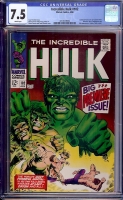 Incredible Hulk #102 CGC 7.5 w