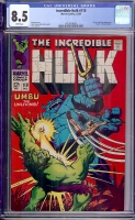 Incredible Hulk #110 CGC 8.5 w
