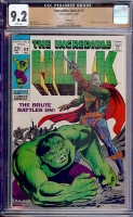 Incredible Hulk #112 CGC 9.2 w Winnipeg