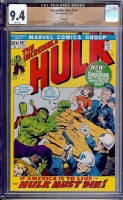 Incredible Hulk #147 CGC 9.4 w Winnipeg