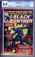 Jungle Action #11 CGC 8.0 ow