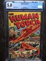 Human Torch #18 CGC 5.0 ow