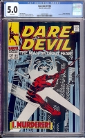 Daredevil #44 CGC 5.0 w