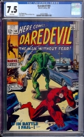 Daredevil #50 CGC 7.5 w