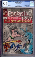 Fantastic Four #33 CGC 5.0 ow/w
