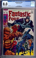 Fantastic Four #82 CGC 8.0 ow/w