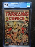 Thrilling Comics #43 CGC 7.0 cr/ow