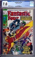 Fantastic Four #99 CGC 7.0 ow/w