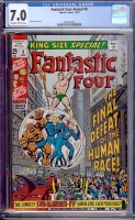 Fantastic Four Annual #8 CGC 7.0 ow/w