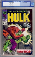Incredible Hulk #106 CGC 9.6 ow/w