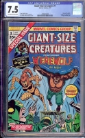 Giant-Size Creatures #1 CGC 7.5 ow/w