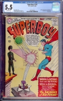 Superboy #125 CGC 5.5 ow