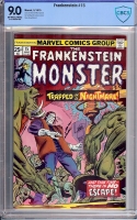Frankenstein #15 CBCS 9.0 ow/w