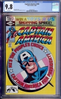 Captain America #250 CGC 9.8 w