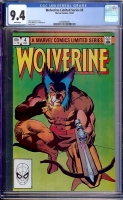 Wolverine Limited Series #4 CGC 9.4 w