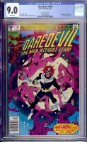 Daredevil #169 CGC 9.0 w Newsstand Edition