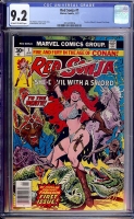 Red Sonja #1 CGC 9.2 ow/w