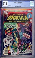 Tomb of Dracula #46 CGC 7.5 ow/w