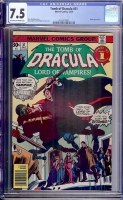 Tomb of Dracula #51 CGC 7.5 ow/w