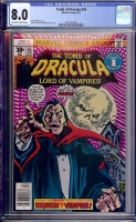 Tomb of Dracula #55 CGC 8.0 ow/w