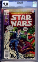 Star Wars #10 CGC 9.0 ow/w